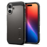 Spigen iPhone 17 Deksel Tough Armor T MagFit Gunmetal