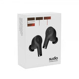 Sudio Hodetelefoner Ett In-Ear TWS ANC Svart