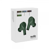 Sudio Hodetelefoner Ett In-Ear TWS ANC Grønn