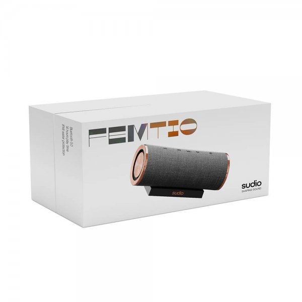 Sudio Høyttaler FEMTIO Trådløs 2X10W IPX6 Antracit