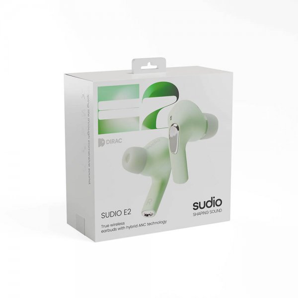 Sudio Hodetelefoner E2 In-Ear TWS ANC Jade