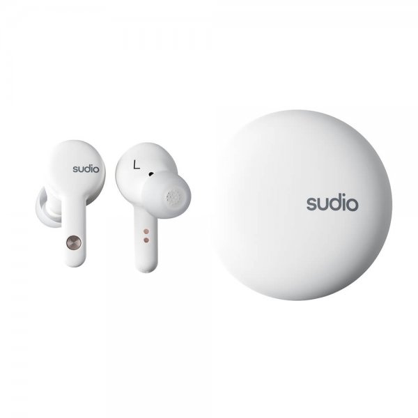 Sudio Hodetelefoner In-Ear A2 True Wireless ANC Hvit