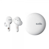Sudio Hodetelefoner In-Ear A2 True Wireless ANC Hvit