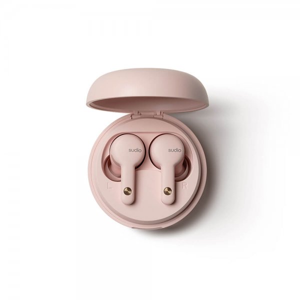 Sudio Hodetelefoner In-Ear A2 True Wireless ANC Rosa