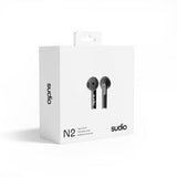 Sudio Hodetelefoner In-Ear N2 True Wireless Svart