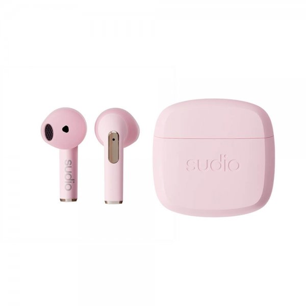 Sudio Hodetelefoner In-Ear N2 True Wireless Rosa