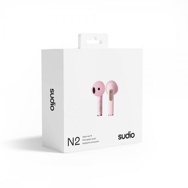 Sudio Hodetelefoner In-Ear N2 True Wireless Rosa