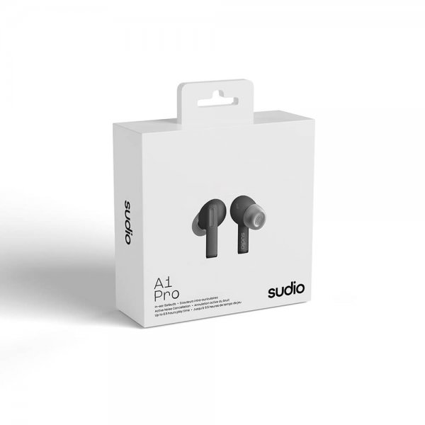 Sudio Hodetelefoner A1 Pro True Wireless ANC Svart