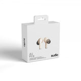 Sudio Hodetelefoner A1 Pro True Wireless ANC Sand