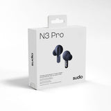 Sudio Trådløse Hodetelefoner N3 Pro ANC Midnight Navy