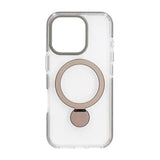 iPhone 16 Pro Deksel Ring Stand MagSafe Transparent