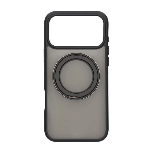 iPhone 17 Pro Max Deksel Roterbart Stativ Svart