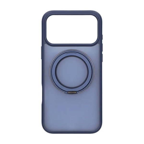 iPhone 17 Pro Max Deksel Roterbart Stativ Blå