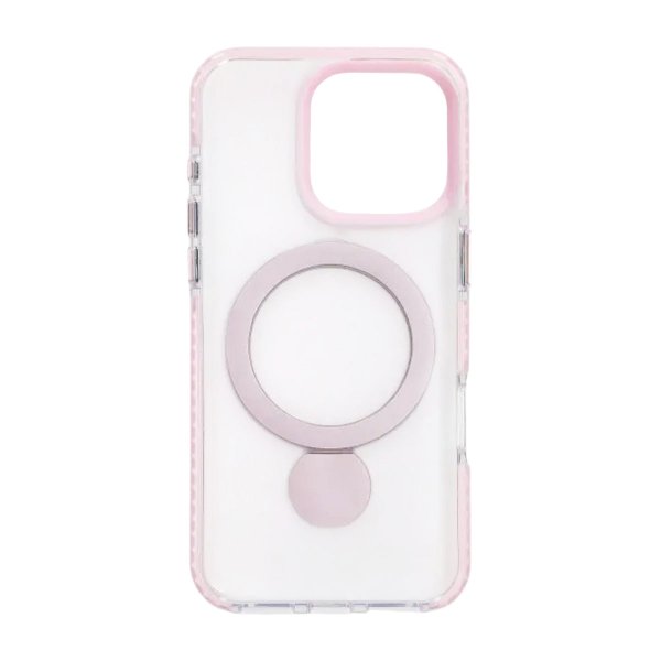 iPhone 16 Pro Max Deksel Ring Stand MagSafe Rosa