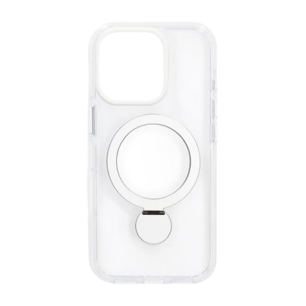 iPhone 16 Pro Max Deksel Ring Stand MagSafe Transparent