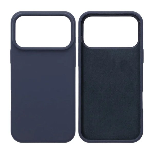 iPhone 17 Pro Max Deksel Liquid Silicone Blå