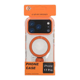 iPhone 17 Pro Deksel Ring Stand MagSafe Transparent