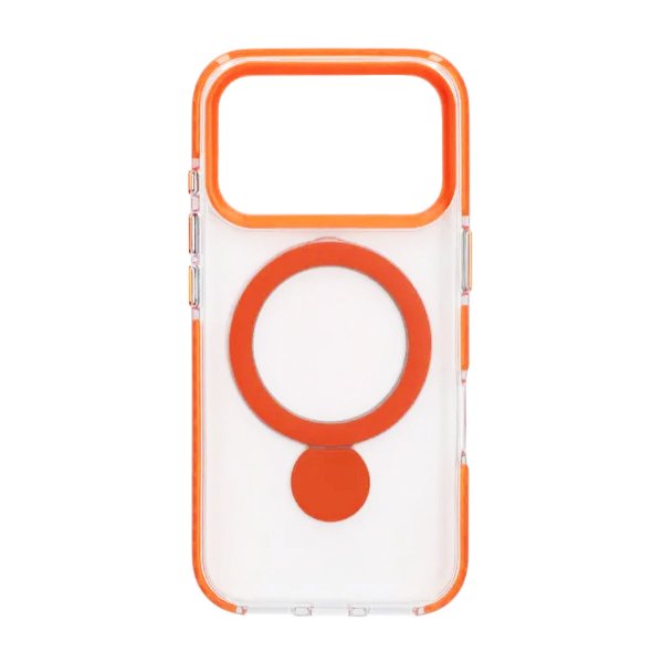 iPhone 17 Pro Deksel Ring Stand MagSafe Transparent