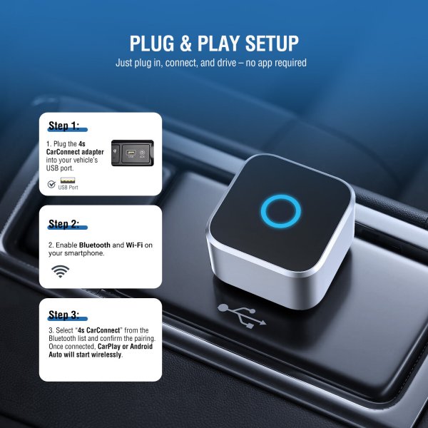 4smarts Wireless CarPlay/Android Auto Adapter
