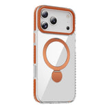 iPhone 17 Pro Max Deksel Ring Stand MagSafe Transparent