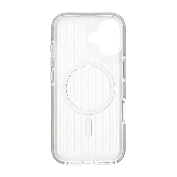 iPhone 17 Deksel Korrugerte MagSafe Sølv