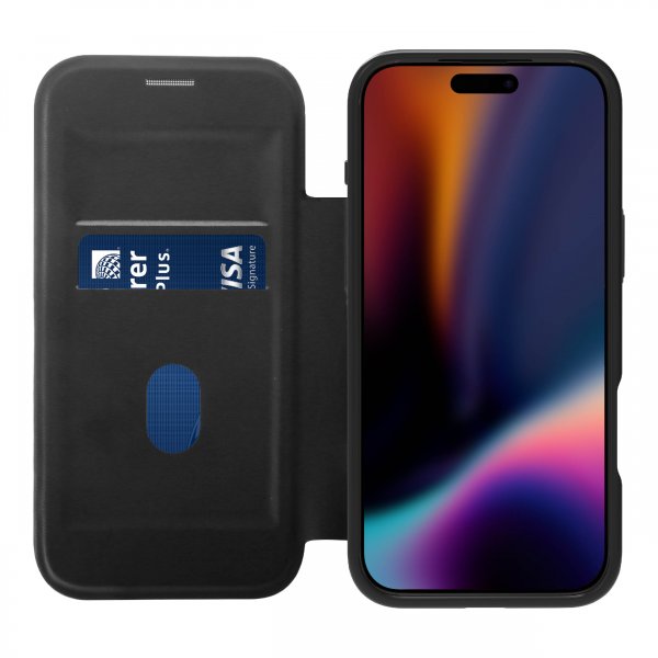 X2O iPhone 17 Pro Etui Mag Wallet Svart