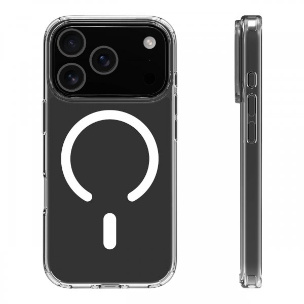 X2O iPhone 17 Pro Deksel Mag Clear Transparent