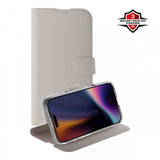 X2O iPhone 17 Pro Etui Classic Wallet Greige