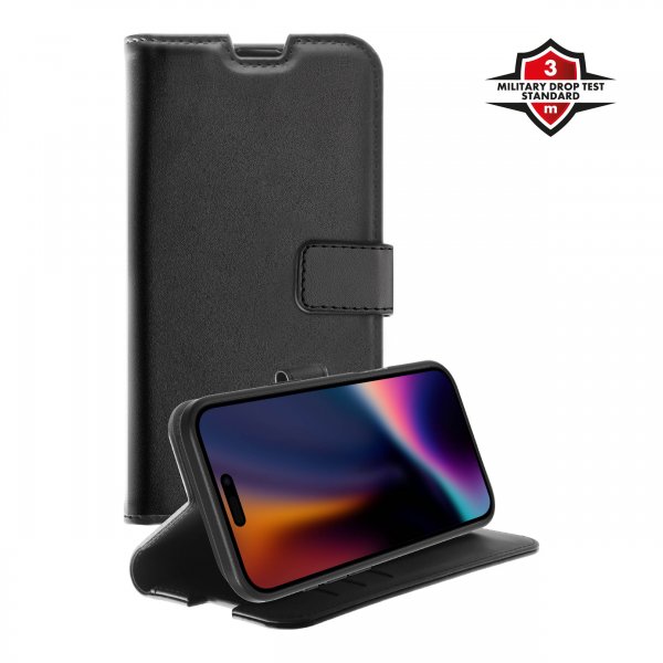 X2O iPhone Air Etui Classic Wallet Svart