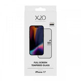 X2O iPhone 17 Skjermbeskytter Full Screen