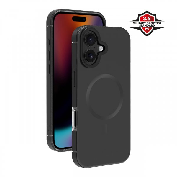 X2O iPhone 17 Deksel Mag Metal Svart