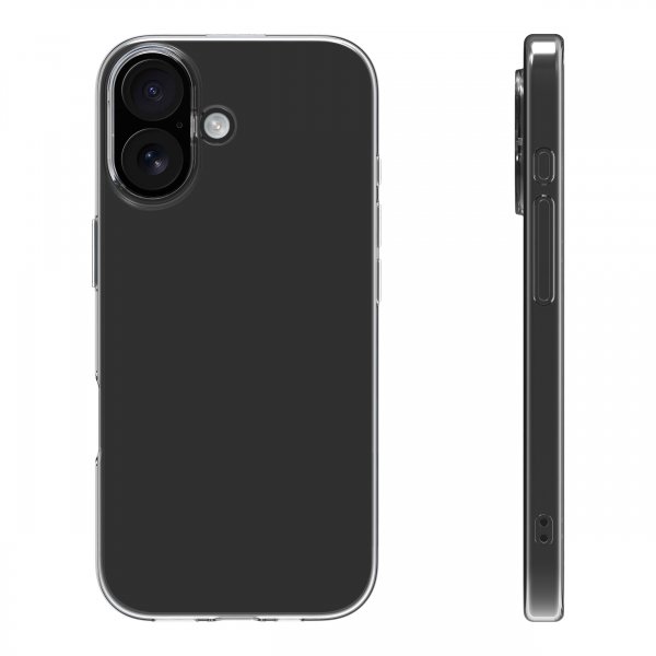 X2O iPhone 17 Deksel Soft Clear Cover Transparent