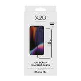 X2O iPhone 16e/17e Skjermbeskytter Full Screen