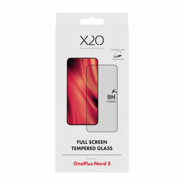 X2O OnePlus Nord 5 Skjermbeskytter Full Screen