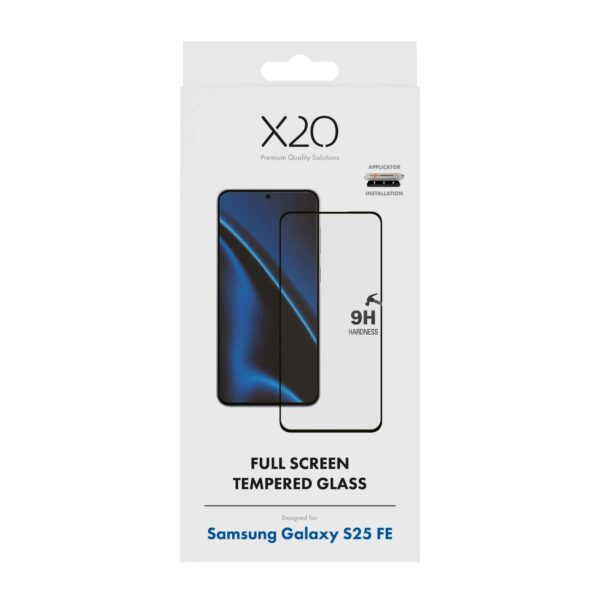 X2O Samsung Galaxy S25 FE Skjermbeskytter Full Screen