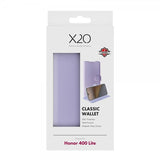 X2O Honor 400 Lite Etui Classic Wallet Lavendel