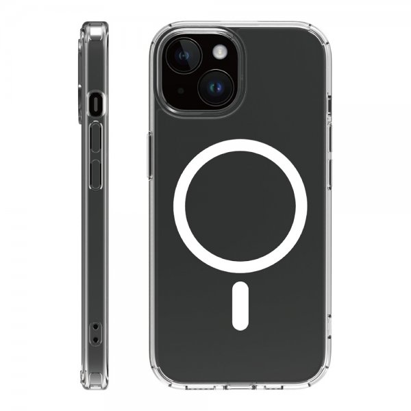 X2O iPhone 13/14/15 Deksel Mag Clear Transparent