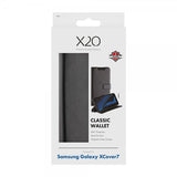 X2O Samsung Galaxy XCover 7 Etui Classic Wallet Svart