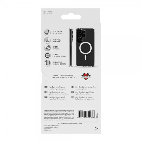 X2O Samsung Galaxy S26 Ultra Deksel Mag Clear Transparent