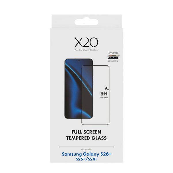 X2O Samsung Galaxy S26 Plus Skjermbeskytter Full Screen