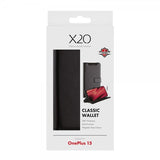 X2O OnePlus 15 Etui Classic Wallet Svart
