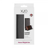 X2O Honor Magic 8 Lite Etui Classic Wallet Svart