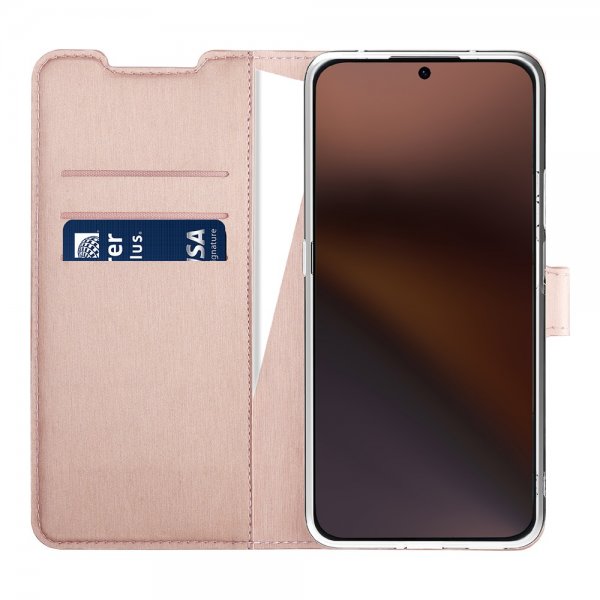 X2O Honor 400 Smart Etui Classic Wallet Rosegull