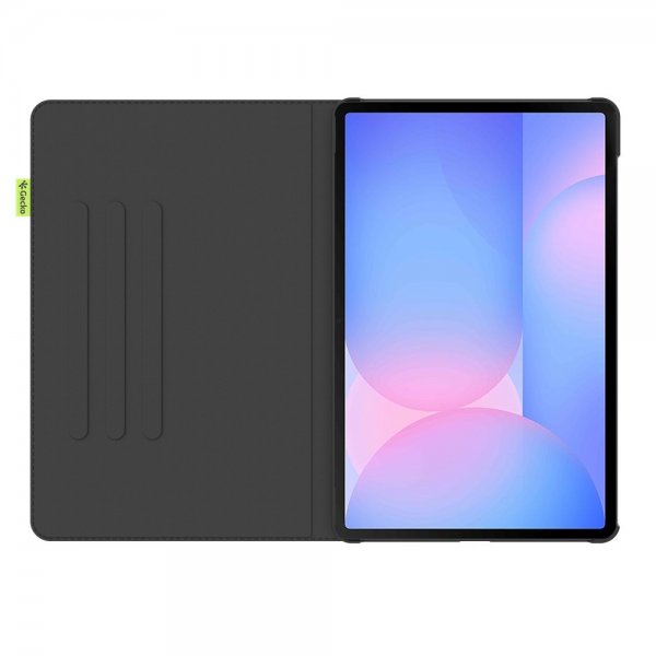 Gecko Covers Samsung Galaxy Tab S10 FE Plus Etui Cactus Folio Svart