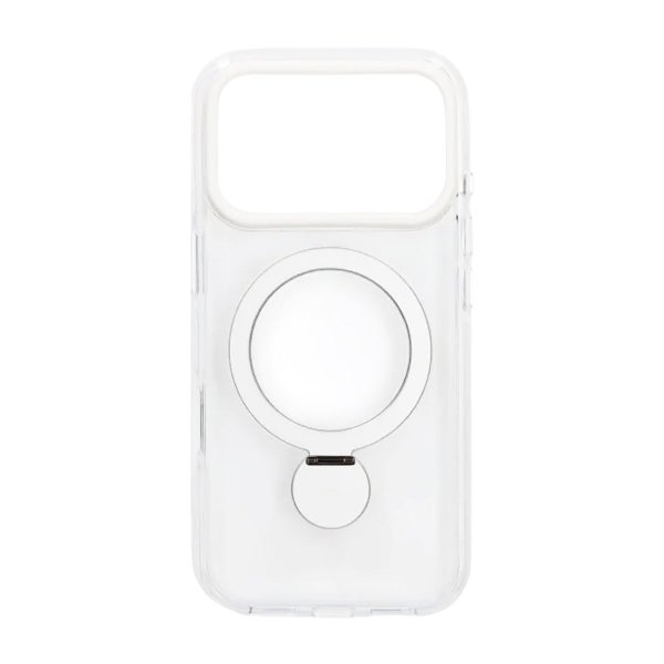 iPhone 17 Pro Deksel Ring Stand MagSafe Transparent