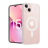 Rvelon iPhone 15 Deksel TPU MagSafe Transparent
