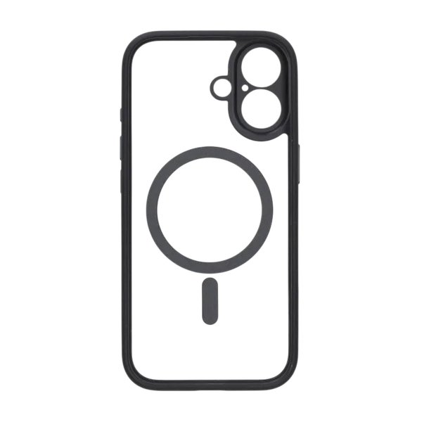 iPhone 17 Deksel Kamerastøtfanger MagSafe Svart