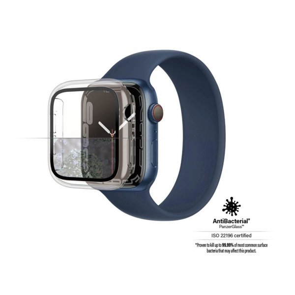 PanzerGlass Apple Watch 45mm Skjermbeskytter Full Body Transparent