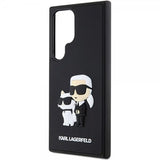 Karl Lagerfeld Samsung Galaxy S24 Ultra 3D Rubber Karl & Choupette Svart