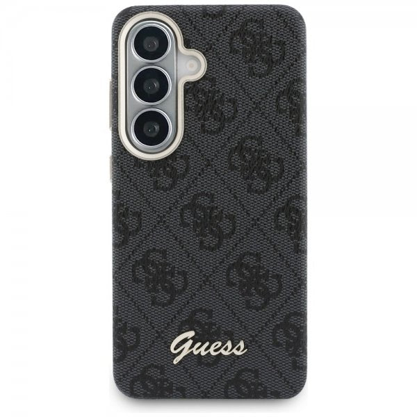 Guess Samsung Galaxy S26 Deksel 4G Script MagSafe Svart